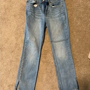 GAP Mid-Rise Vintage Slim Split-Hem Jeans